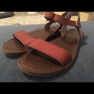 Brown sandals